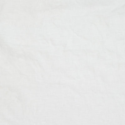 drap plat en lin lavé à bords effrangés Blanc #colour_blanc-optique 