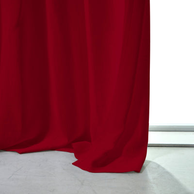 Rideau non doublé en lin sur mesure Bordeaux