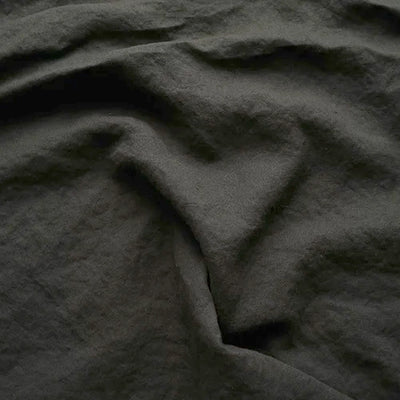 Swatch for Pantalon de pyjama en lin “Ronaldo” Encre Noire