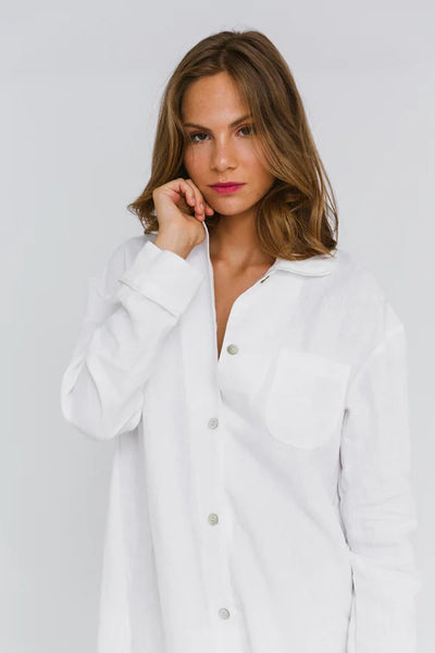 Chemise de nuit luxueuse#colour_blanc-optique