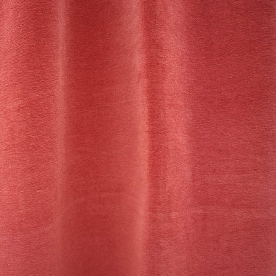 Rideau velours de cotton rose marsala