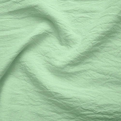 Swatch for Tunique homme manche courte en lin Vert Menthe 