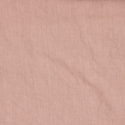 Swatch for Robe de nuit courte en lin à mini volants Rose #colour_vieux-rose