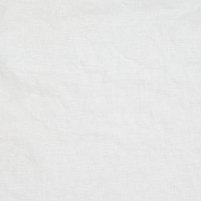 Longue chemise en lin lavé boutonnée #colour_blanc-optique