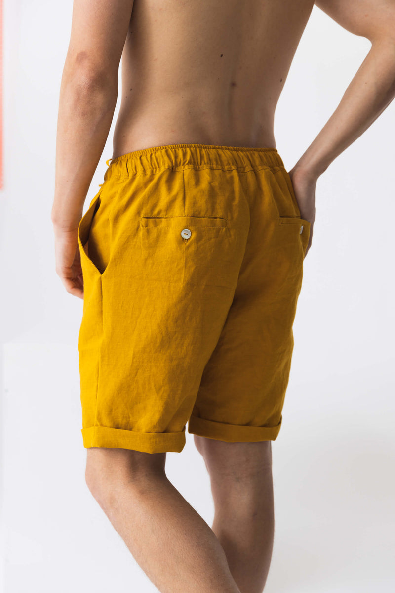 reduziert! Lässige Shorts aus Leinen "Rafael".